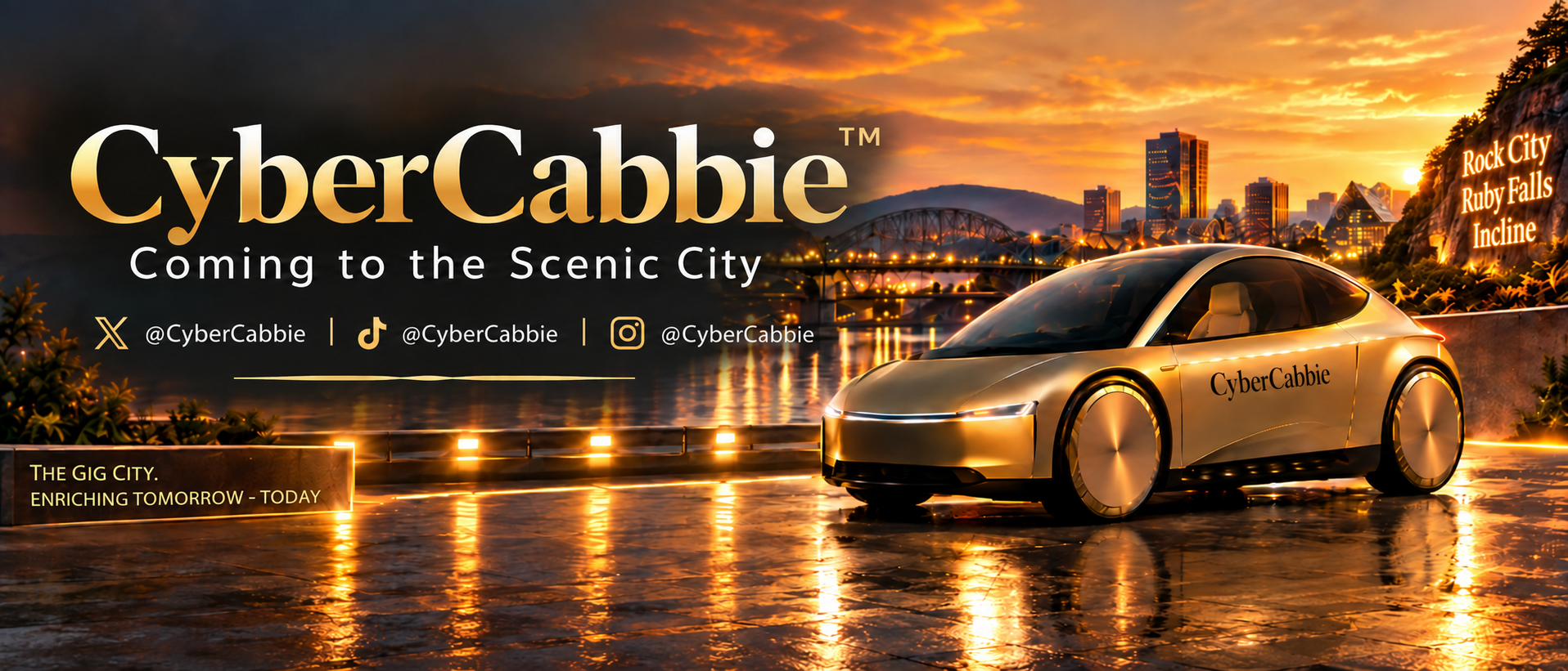 CyberCabbie — Coming to the Scenic City